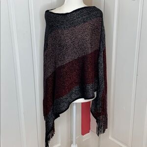 JACK & MISSY•KNIT PONCHO